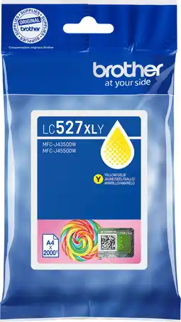 Coolblue Brother LC-527XL Cartridge Geel aanbieding