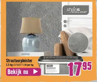 Hornbach Structuurpleister aanbieding