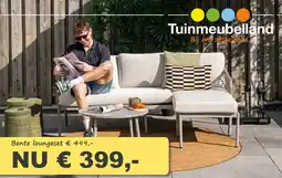 Tuinmeubelland Tuinmeubelland bente loungeset aanbieding