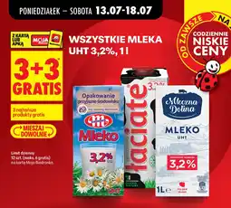 Biedronka Wszystkie Mleka UHT 3,2 % aanbieding