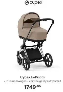 Baby & Tiener Cybex E-Priam aanbieding