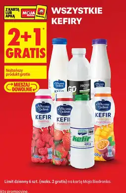 Biedronka Wszystkie kefiry aanbieding