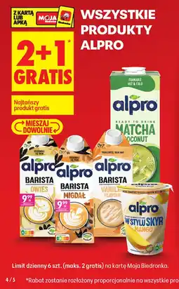 Biedronka alpro aanbieding