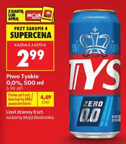 Biedronka Tyskie aanbieding