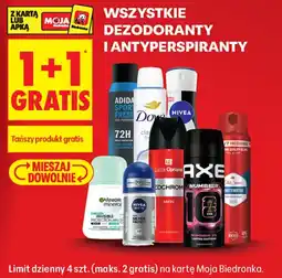 Biedronka Wszystkie Dezodoranty I Antyperspiranty aanbieding