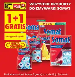 Biedronka Wszystkie Produkty Do Zmywarki Somat aanbieding