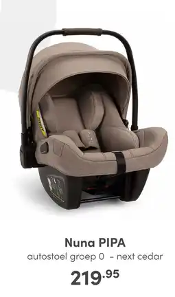 Baby & Tiener Nuna PIPA aanbieding