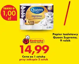 Biedronka Queen papier toilette aanbieding