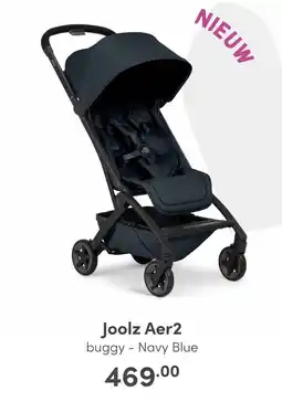 Baby & Tiener Joolz Aer2 buggy - Navy Blue aanbieding