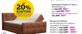 Leen Bakker Boxspring Holstebro aanbieding