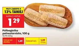 Biedronka Półbagietka pełnoziarnista aanbieding