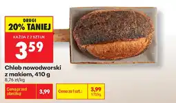 Biedronka Chleb nowodworski z makiem aanbieding