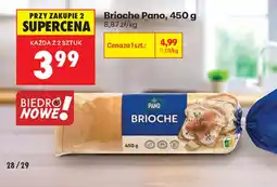 Biedronka Pano brioche aanbieding