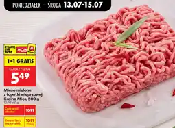 Biedronka Kraina Mięs mielone z łopatki wieprzowej aanbieding