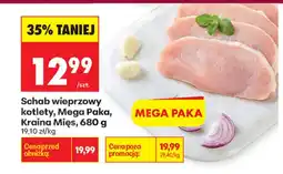 Biedronka Kraina Mięs schab wieprzowy kotlety aanbieding