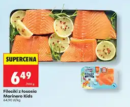 Biedronka Marinero Kids Fileciki z łososia aanbieding