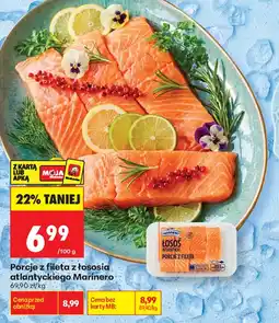 Biedronka Marinero porcje z fileta z łososia atlantyckiego aanbieding