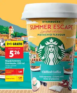 Biedronka starbucks summer escape pistachio flavour aanbieding