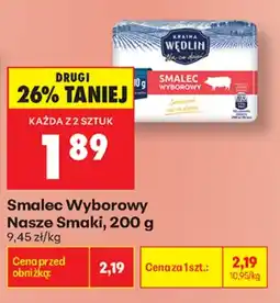 Biedronka Kraina Wędlin Smalec Wyborowy aanbieding