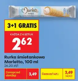 Biedronka Marletto Rurka śmietankowa aanbieding