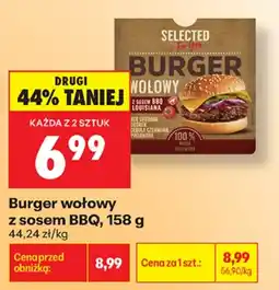 Biedronka Selected burger wołowy aanbieding