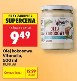 Biedronka Vitanella olej kokosowy aanbieding
