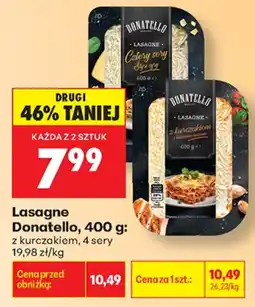 Biedronka Donatello Lasagne aanbieding