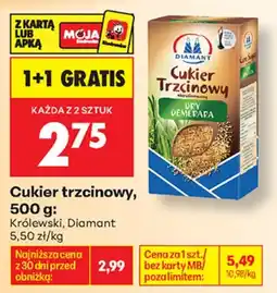 Biedronka Diamant cukier trzcinowy aanbieding