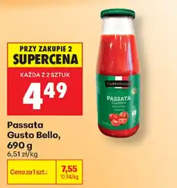 Biedronka Gusto Bello Passata aanbieding