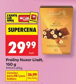 Biedronka Lindt Nuxor aanbieding