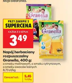 Biedronka Granella napój herbaciany rozpuszczalny aanbieding