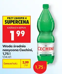 Biedronka Cechini woda średnio nasycona aanbieding
