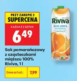 Biedronka Riviva sok pomarańczowy aanbieding