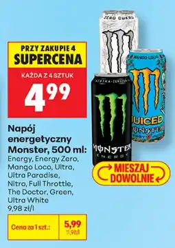 Biedronka Monster Energy aanbieding