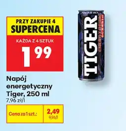 Biedronka Tiger energiedrank classic aanbieding