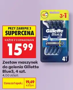 Biedronka Gillette Blue3 aanbieding