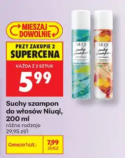Biedronka Niuqi suchy szampon aanbieding