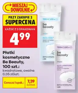 Biedronka be beauty płatki kosmetyczne aanbieding