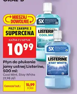 Biedronka listerine plyn do plukania jamy ustnej aanbieding