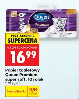 Biedronka Queen papier toilette aanbieding