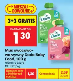 Biedronka Dada Baby Food aanbieding
