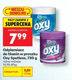 Biedronka Oxy spotless aanbieding