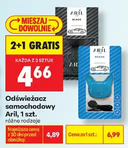 Biedronka Aril odświeżacz samochodowy aanbieding