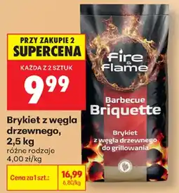 Biedronka fire & flame barbecue briquette aanbieding