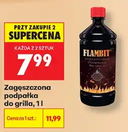Biedronka Flambit zagęszczona podpalka do grilla aanbieding