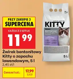 Biedronka Kitty zwierk bentonitowy aanbieding
