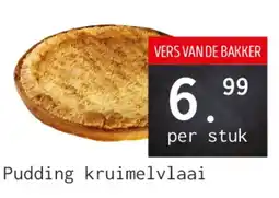 Naanhof Vers van de bakker pudding kruimelvlaai aanbieding