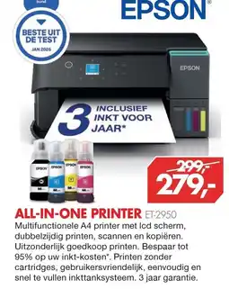Vobis Epson all-in-one printer et-2950 aanbieding