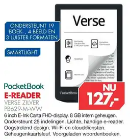 Vobis PocketBook VERSE ZILVER aanbieding