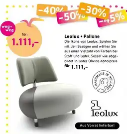Sijben leolux pallone aanbieding